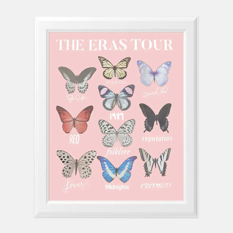ERAS Butterflies Print