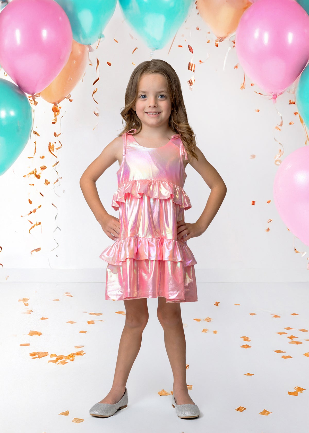 Pink Strawberry Sparkle Dress