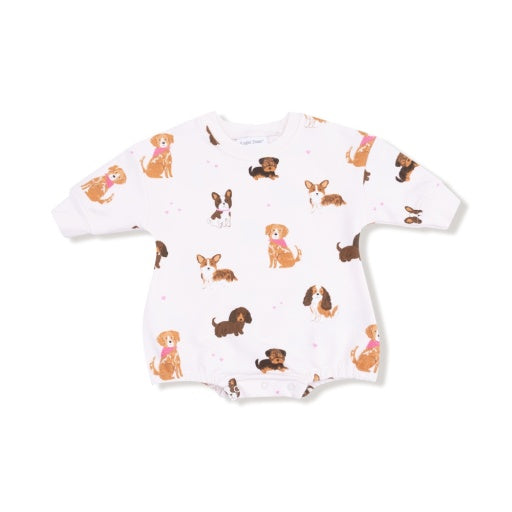 Best Friend Dogs - French Terry - Pink - Sweatshirt Bubble