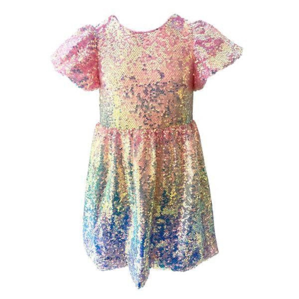 Lola and the Boys Sequin Ombre Dress