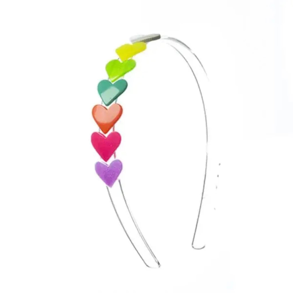 Valentine Centipede heart Neon Combination Headband