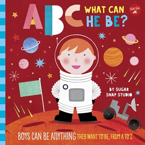 ABC What Can He Be Board Book