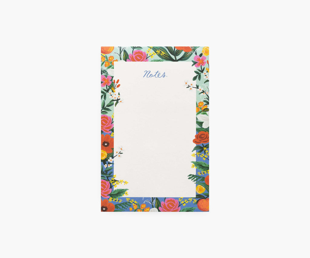 Rifle Paper Blank Notepad