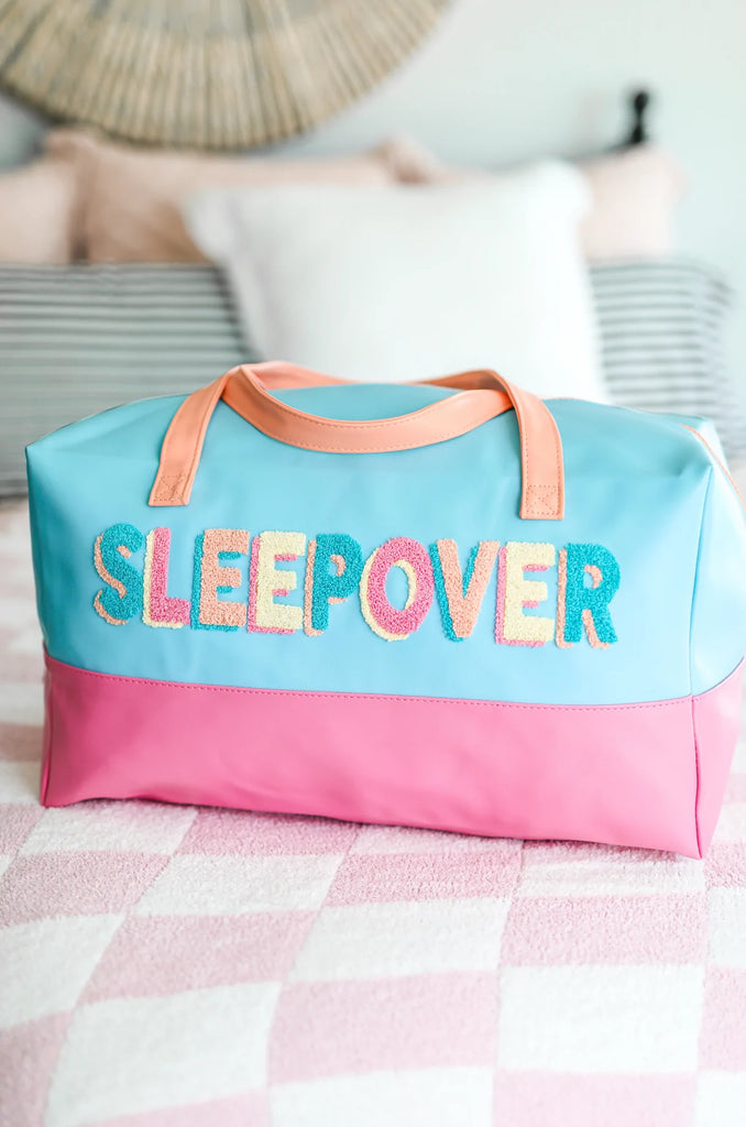 Duffel Bag Sleepover Mint/Pink