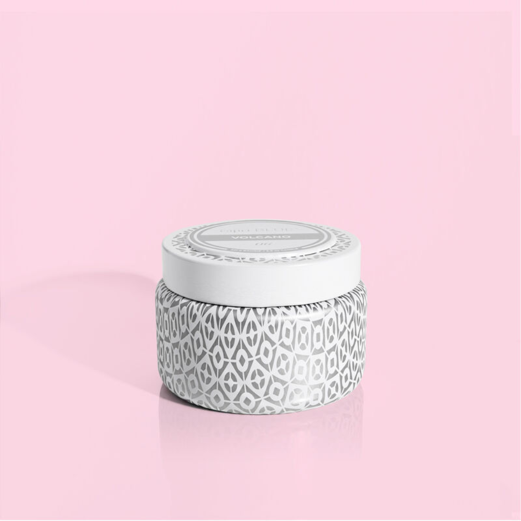 Capri Blue Volcano White Travel Tin